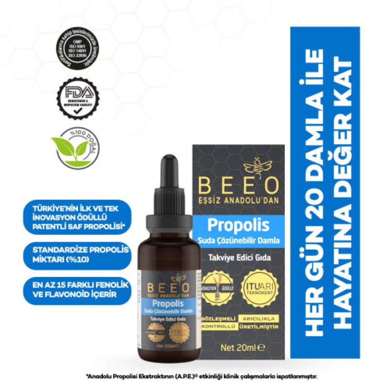 BEEO Propolis Çeşitleri